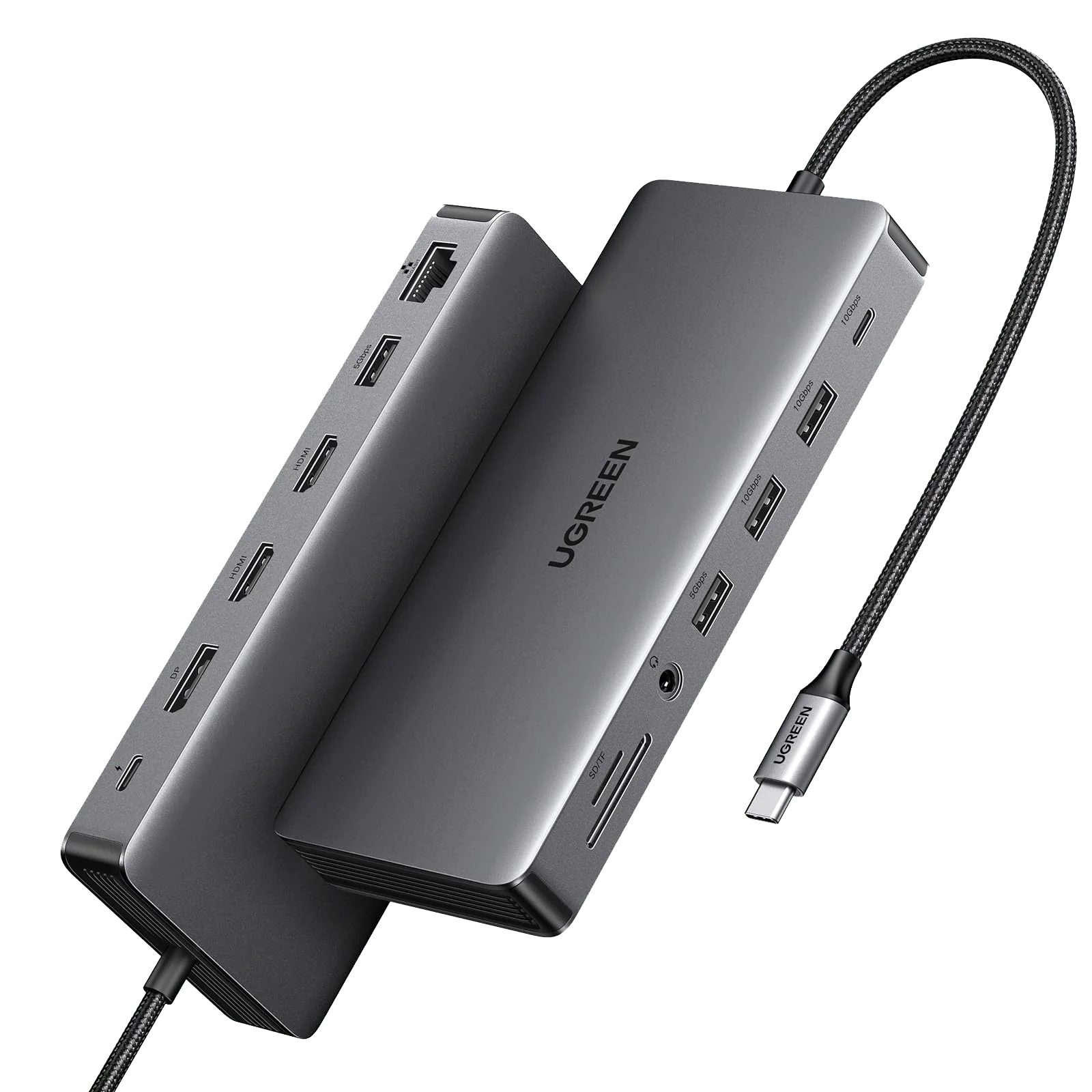 Ugreen Revodok Pro 313 USB-C Docking Station (w/o Power Adapter)